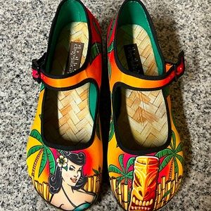 Hot Chocolate Tiki Platform shoes